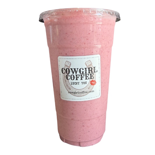Strawberry Fields Smoothie- Cowgirl Coffee